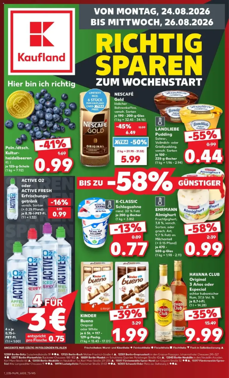 Prospekt Kaufland ab 24.08.2026 Angebote Online zum Blättern