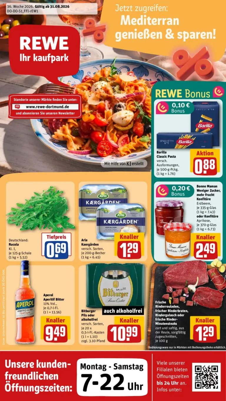 Rewe ihr Kaufpark Prospekt ab 31.08.2026 zum Blättern