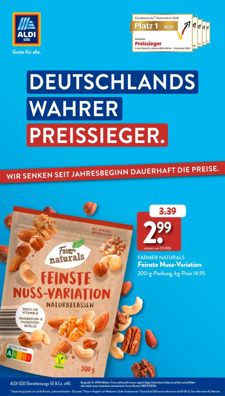 Aldi Süd Sonderprospekt ab 23.09.2026 zum Blättern